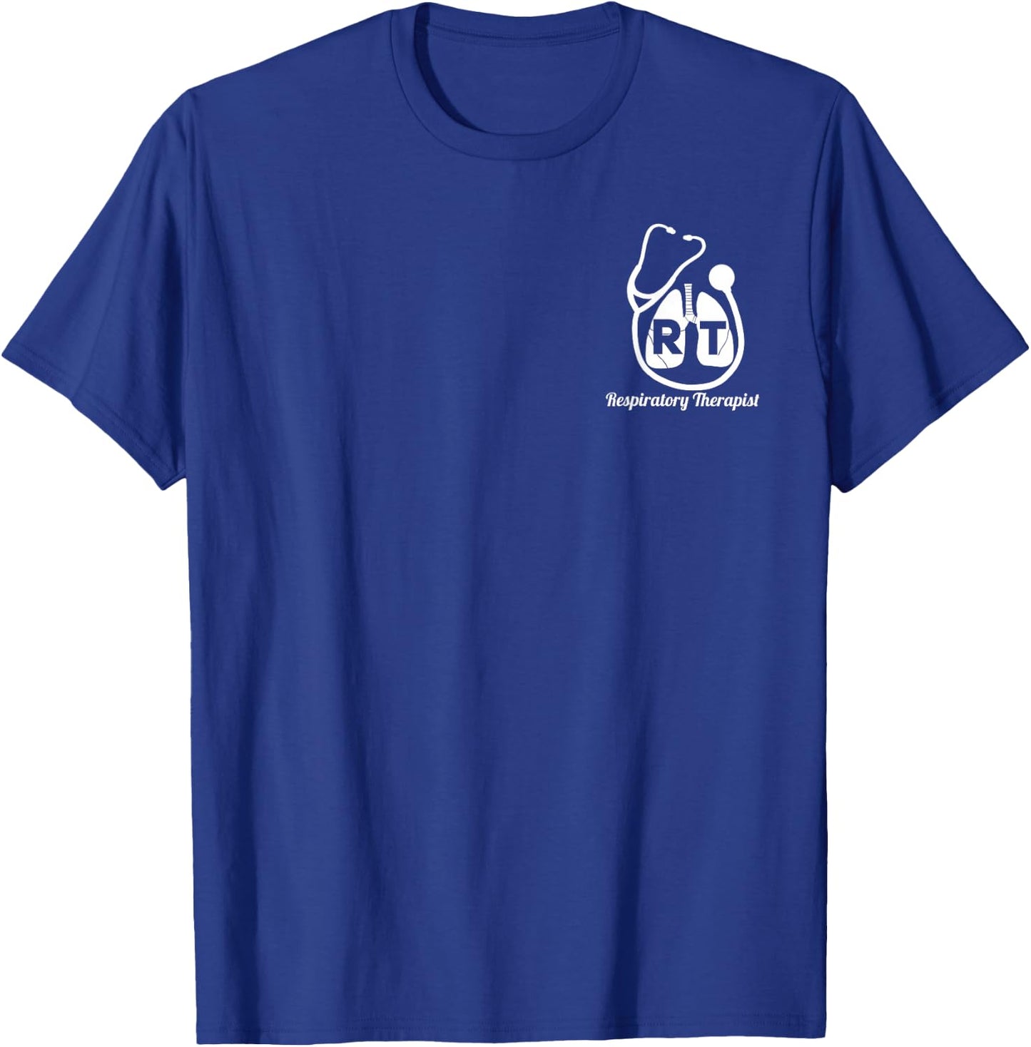 Respiratory Therapist RT Care Week Pocket Design T-Shirt - T-Shirt | Royal