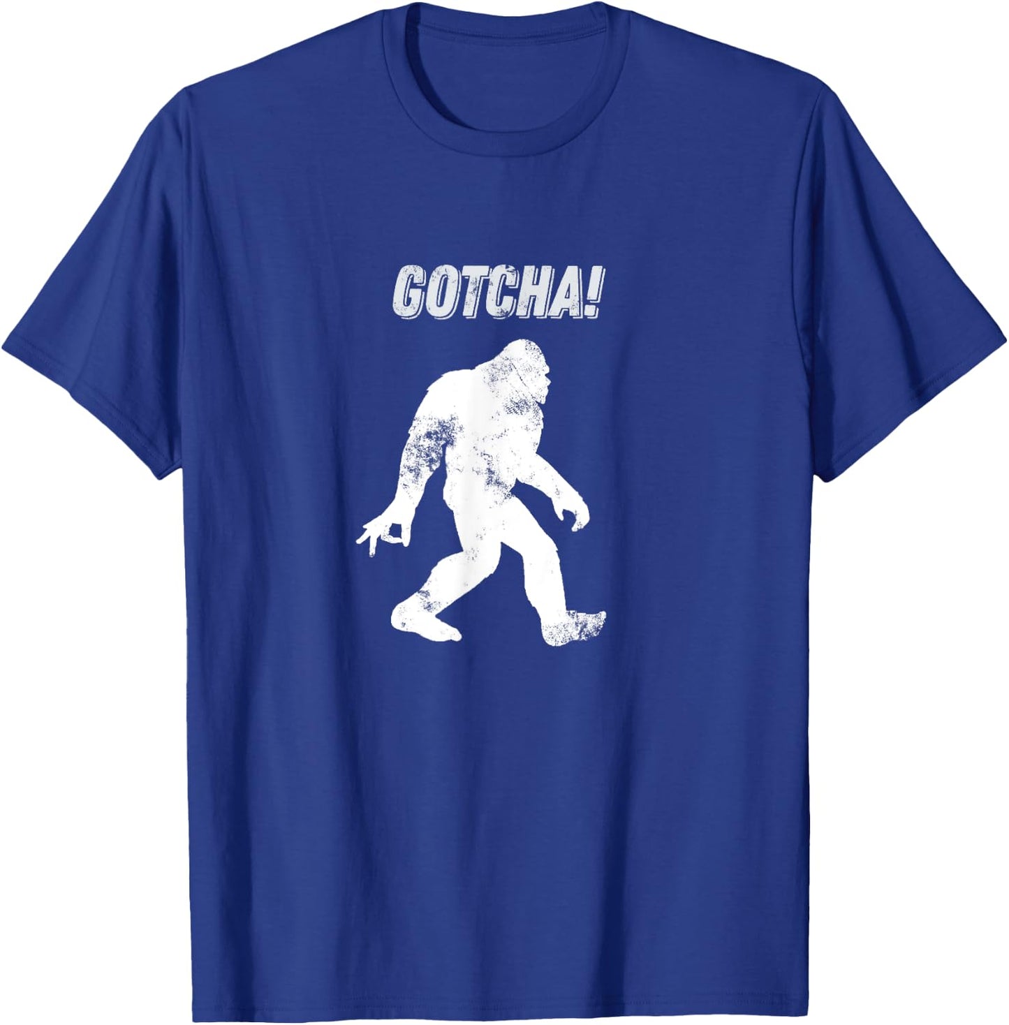 Bigfoot Circle Game Gotcha Meme ok hand T Shirt T-Shirt - T-Shirt | Royal