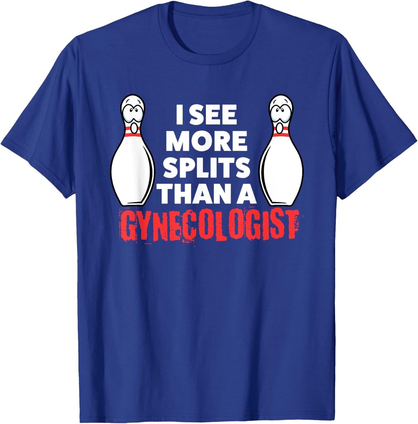 Funny Bowling Shirt Husband Or Adults T-Shirt - T-Shirt | Royal