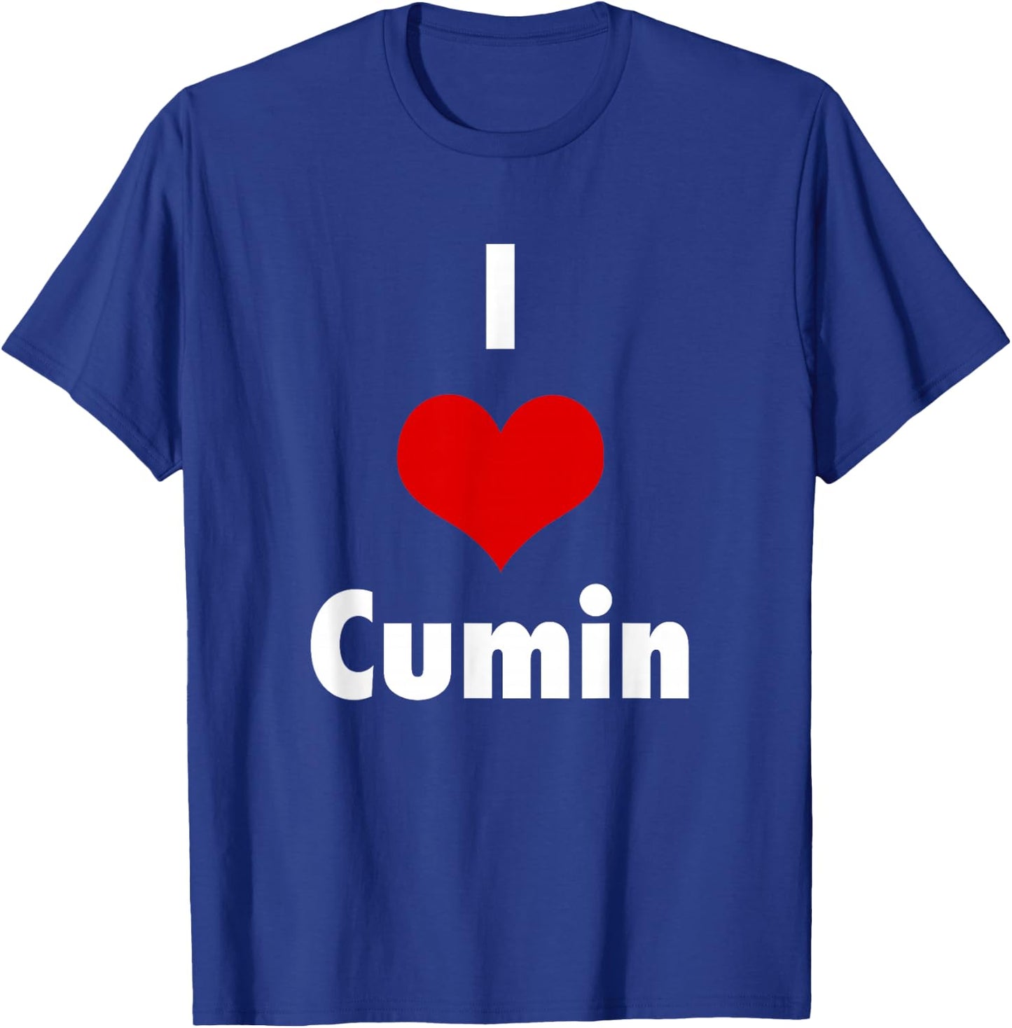 I Love Cumin Cooking Culinary Chef Gift T-Shirt - T-Shirt | Royal