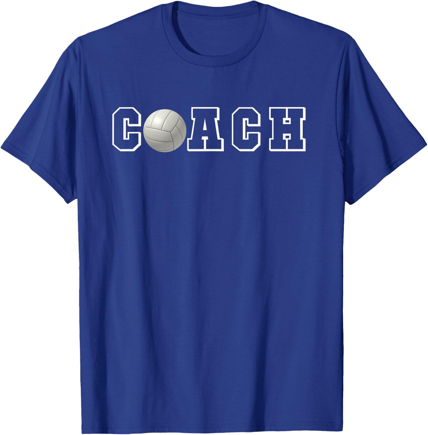 Volleyball Coach T-Shirt - T-Shirt | Royal