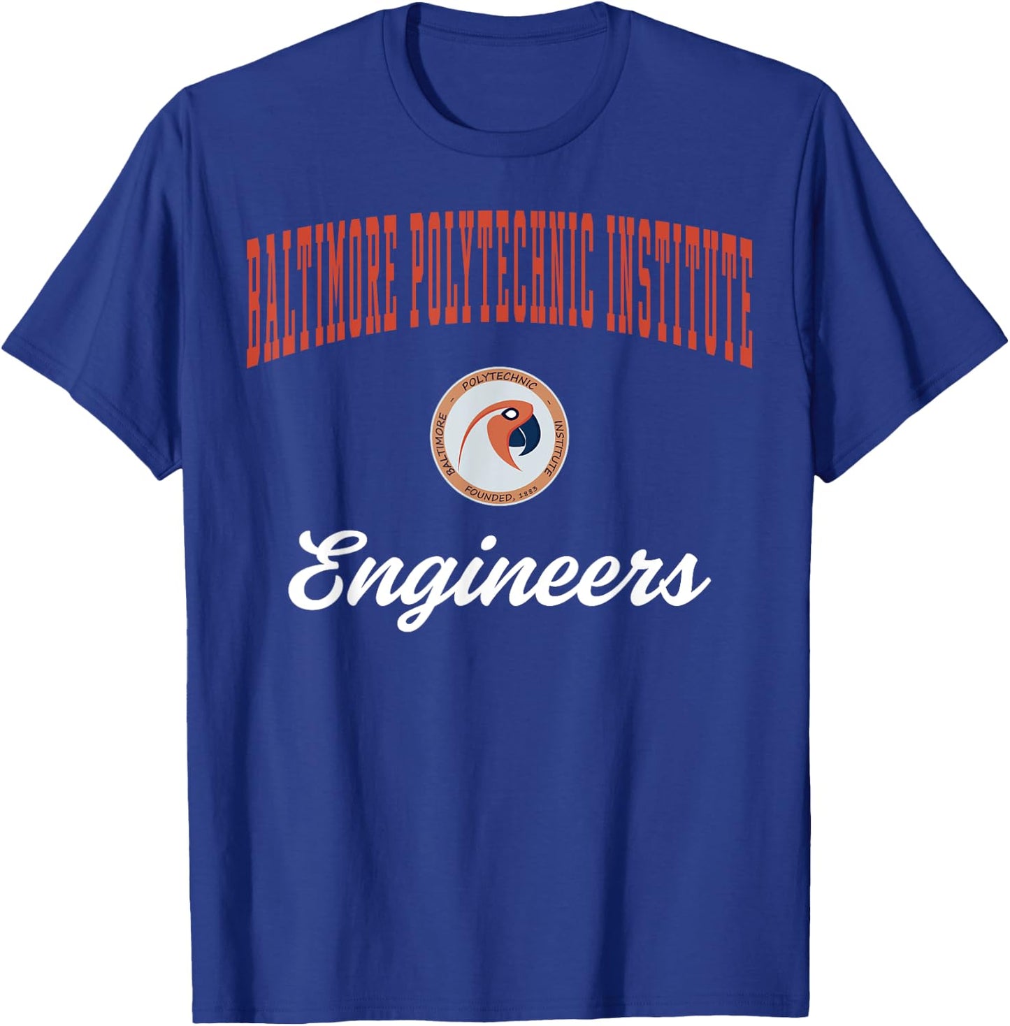 Baltimore Polytechnic Institute Engineers C3 T-Shirt - T-Shirt | Royal
