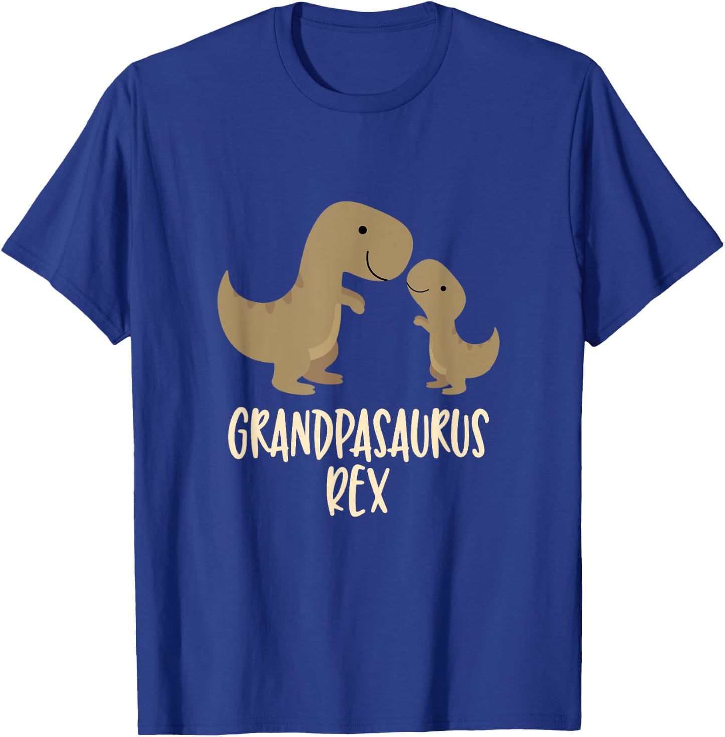 Grandpasaurus Rex Grandpa Saurus Dinosaur T-Shirt - T-Shirt | Royal