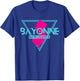 Bayonne New Jersey T Shirt Triangle NJ Souvenirs T-Shirt - T-Shirt | Royal