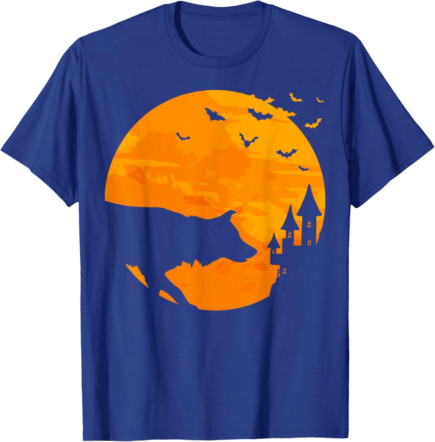 Border Collie Scary Halloween T Shirt T-Shirt - T-Shirt | Royal