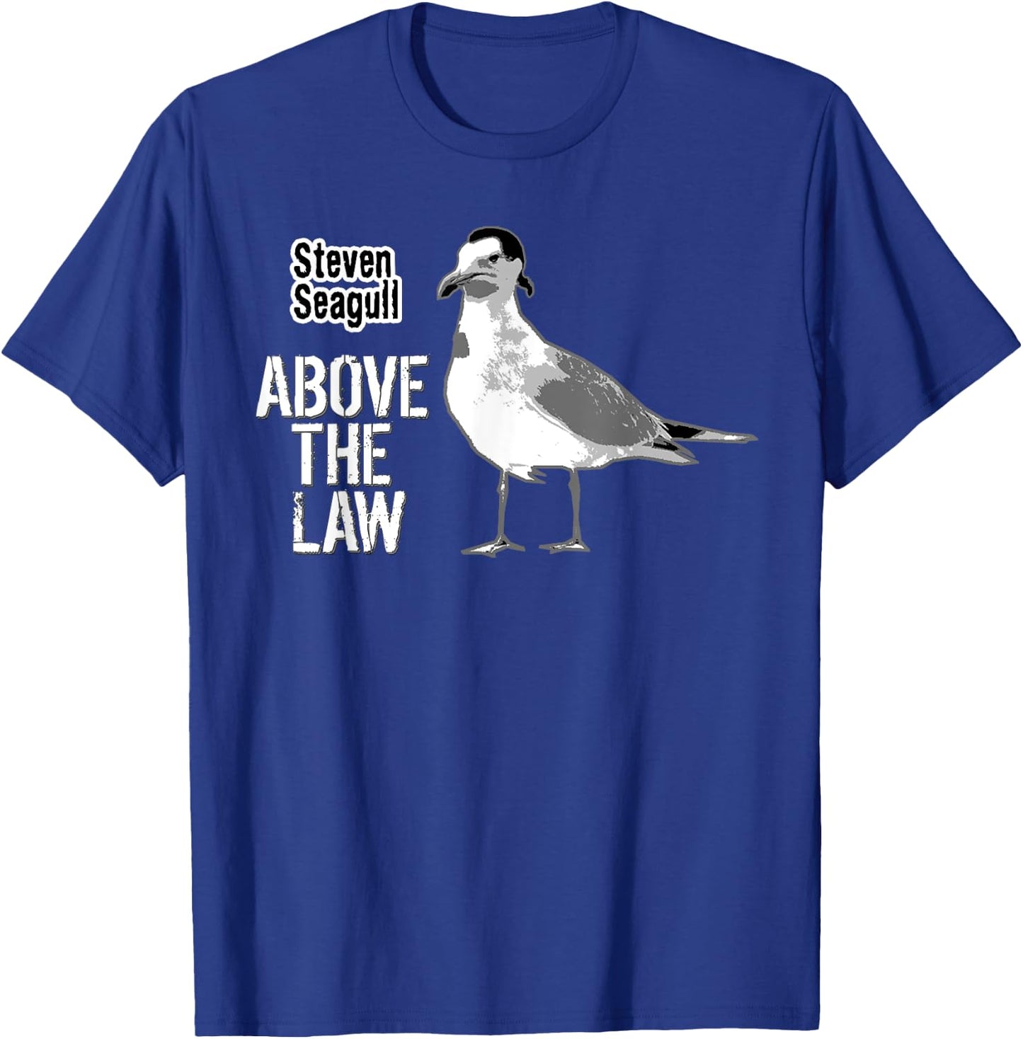 Steven Seagull T-Shirt - T-Shirt | Royal