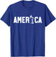 Oil Rig Worker America USA American Gas Oilfield T-Shirt - T-Shirt | Royal
