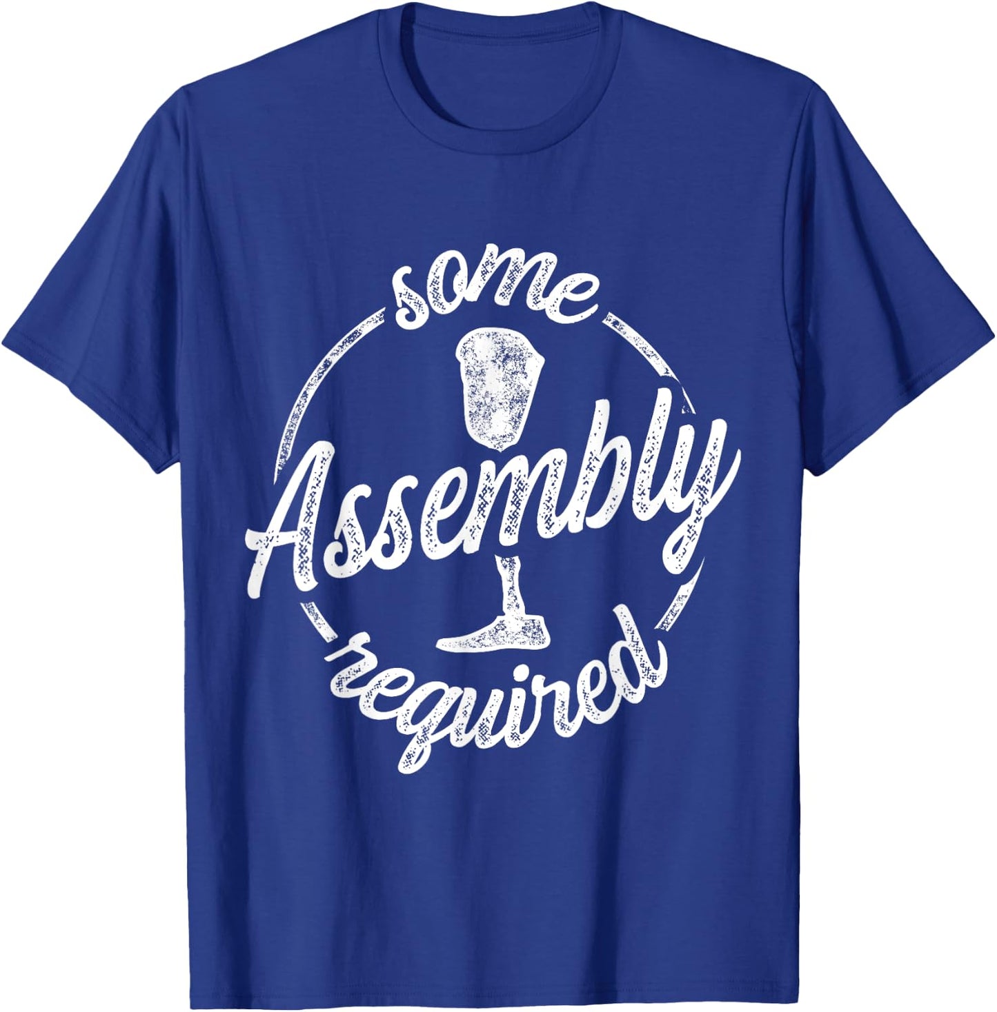 Amputee Humor Assembly Leg Arm Funny Recovery Gifts T-Shirt - T-Shirt | Royal