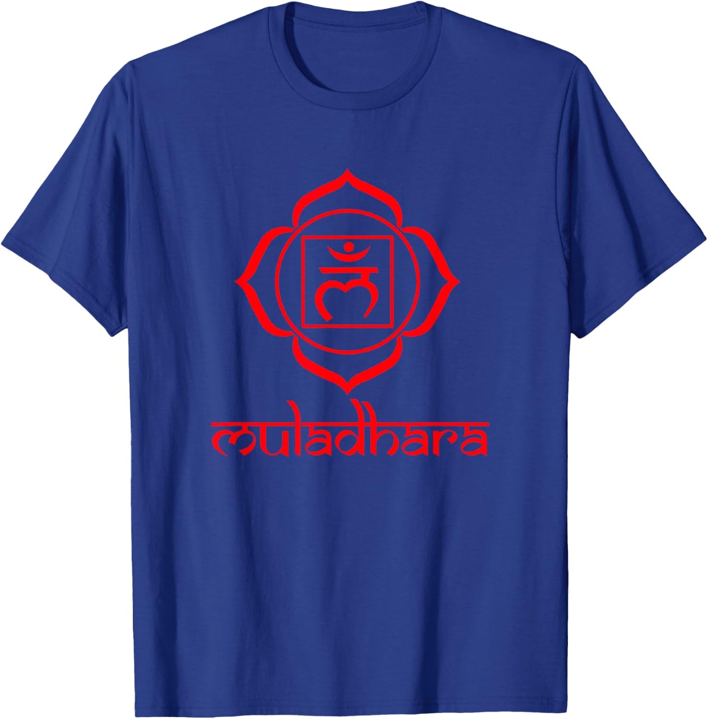 Root Chakra Symbol Red Muladhara Yogi Yoga T-Shirt - T-Shirt | Royal