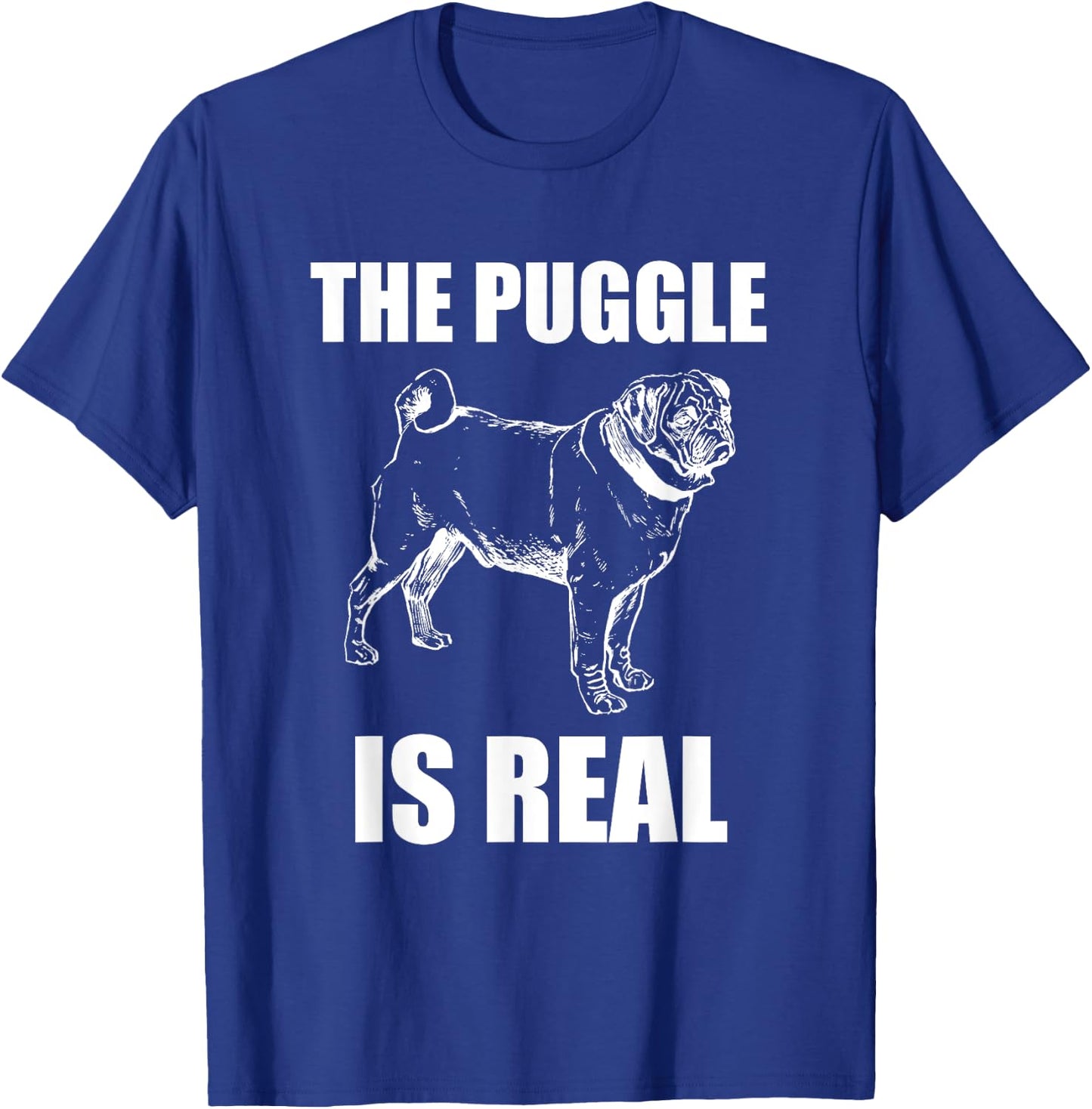 The Puggle is Real t shirt T-Shirt - T-Shirt | Royal