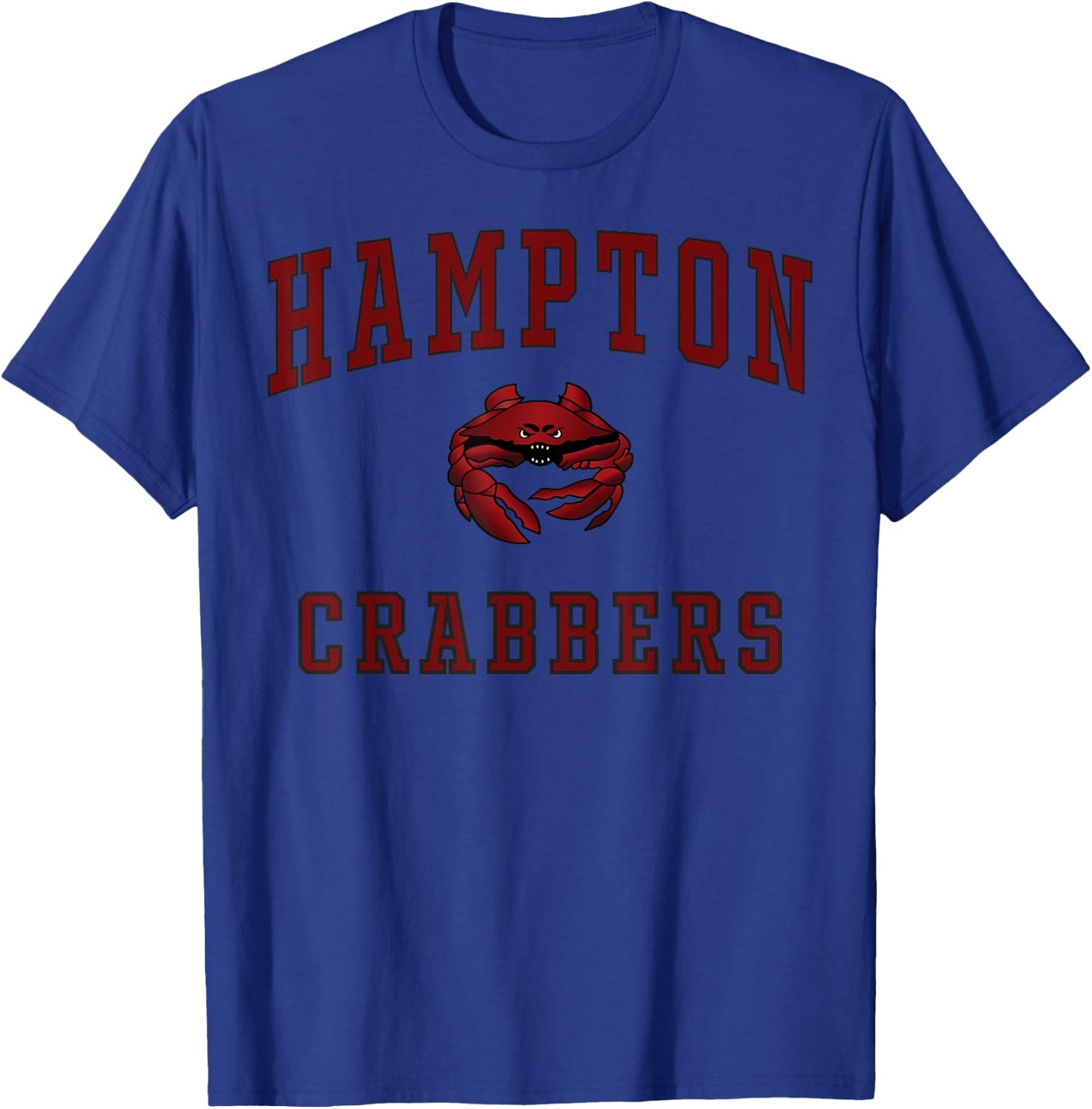 Hampton High School Crabbers C1 T-Shirt - T-Shirt | Royal