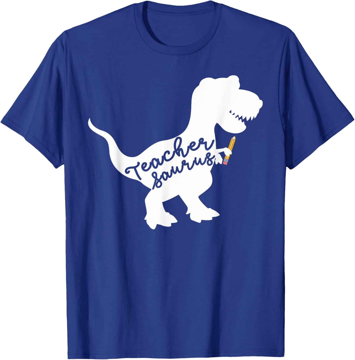 Teacher Saurus T Shirt T-Shirt - T-Shirt | Royal