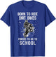 Born To Ride Dirt Bikes Forced To Go To School T-Shirt - T-Shirt | Royal