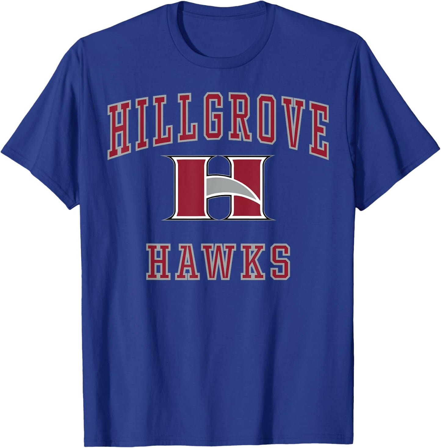 Hillgrove High School Hawks C1 T-Shirt - T-Shirt | Royal