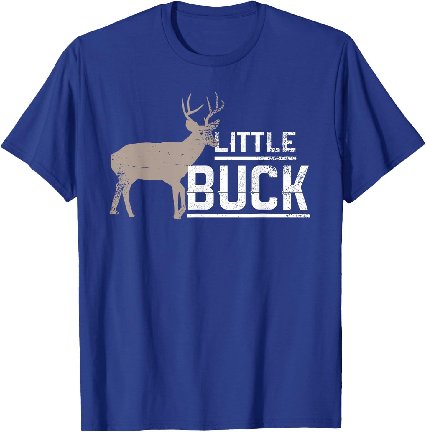 Father Son Hunting Shirts By DSR Little Buck Men XS Regular Small 21 inches 17.5 Short Sleeve Black T-Shirt - T-Shirt | Royal