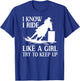 Funny Barrel Racing Art Girls Cowgirl Barrel Racer T-Shirt - T-Shirt | Royal