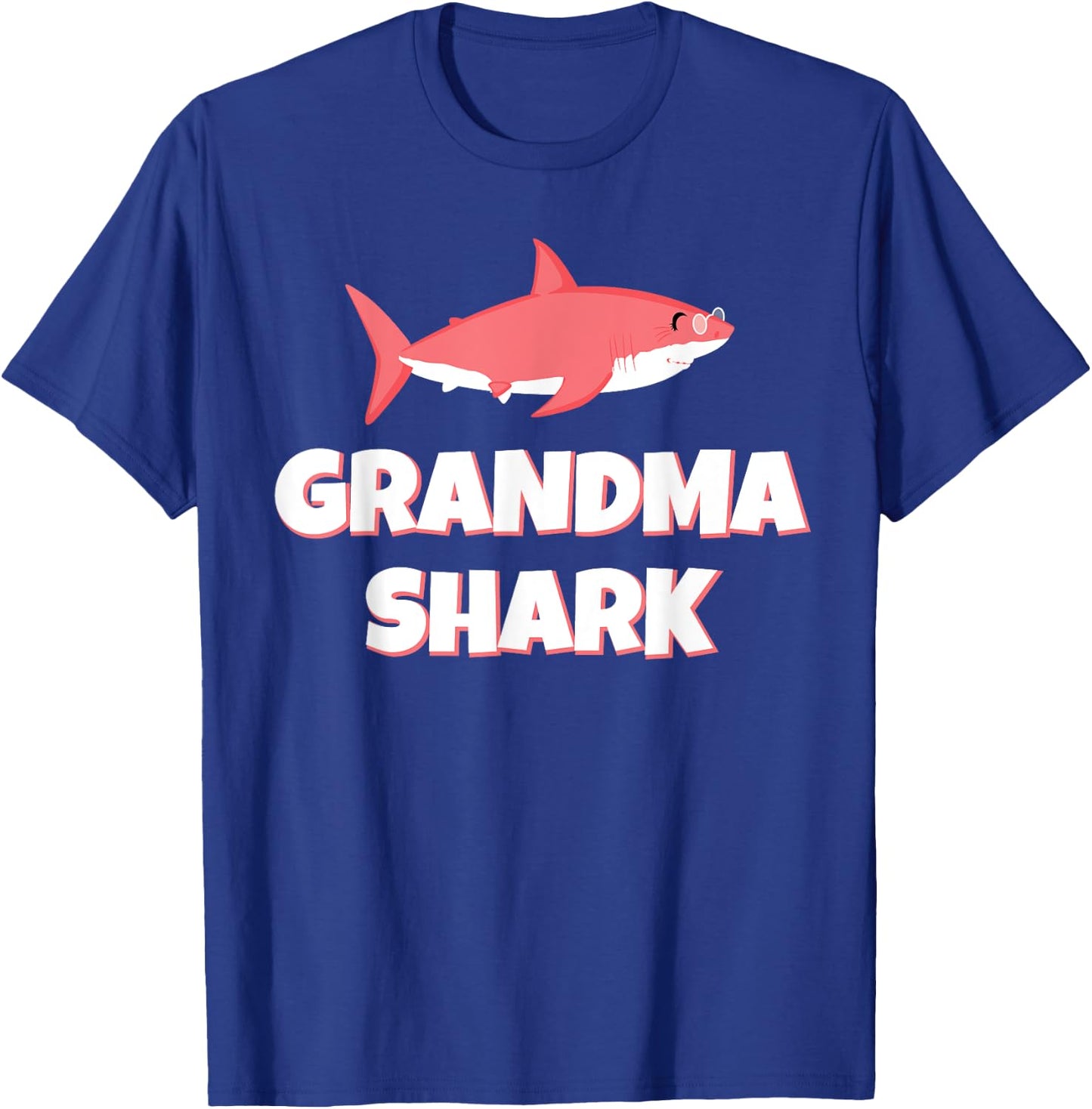 Grandma Shark T Shirt Family Matching Women Jawsome Gifts T-Shirt - T-Shirt | Royal