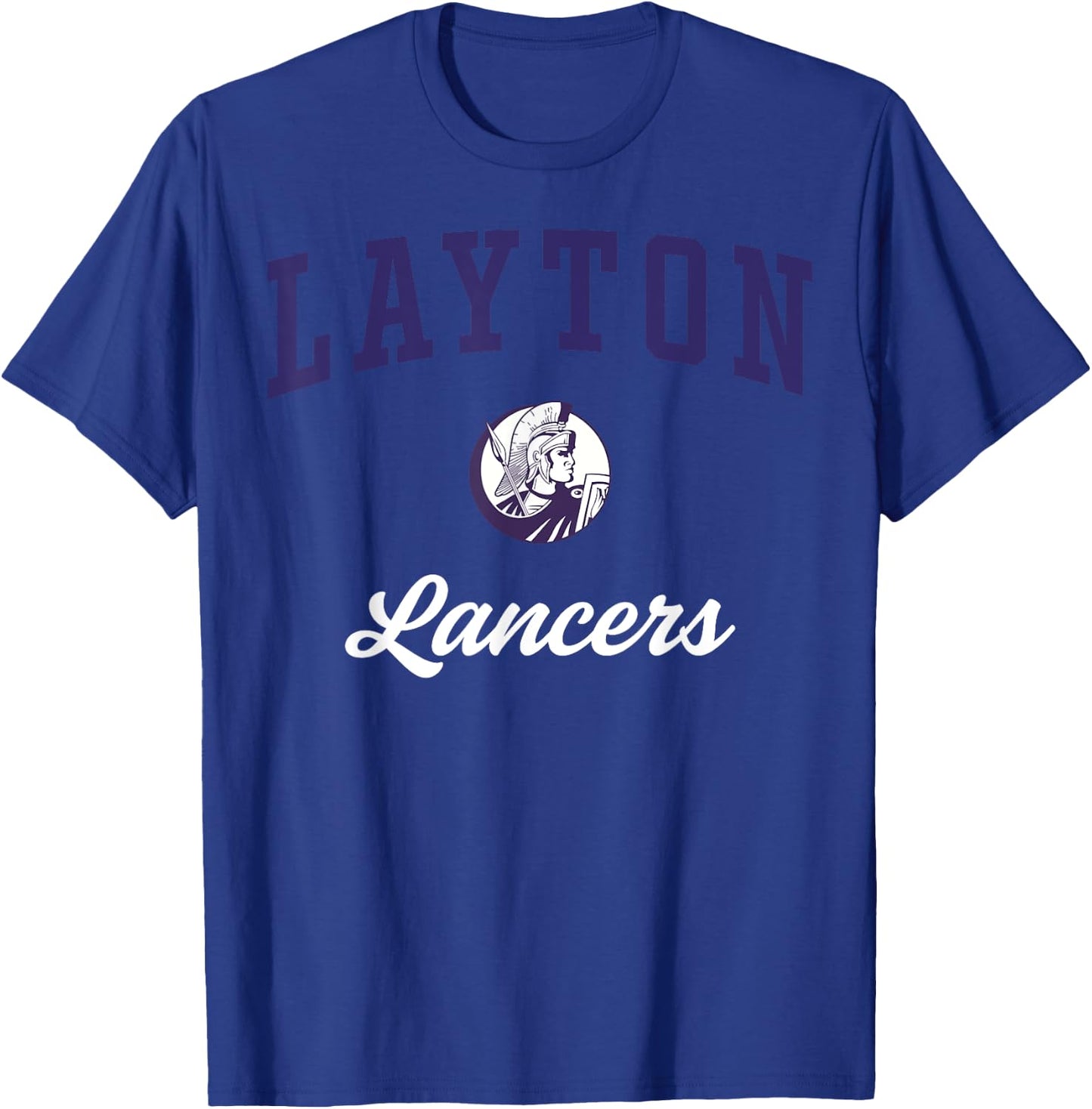 Layton High School Lancers C3 T-Shirt - T-Shirt | Royal