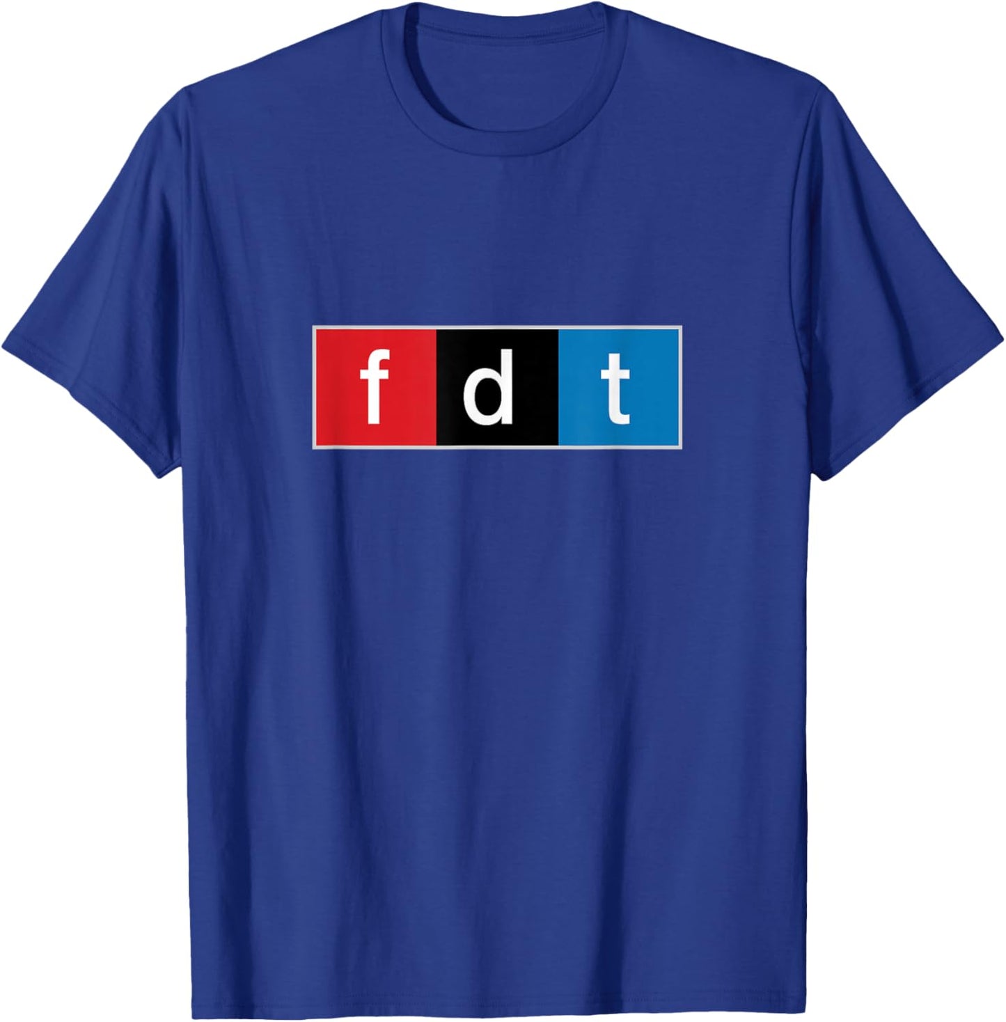 Foxtrot Delta Tango Protest Pun T-Shirt - T-Shirt | Royal