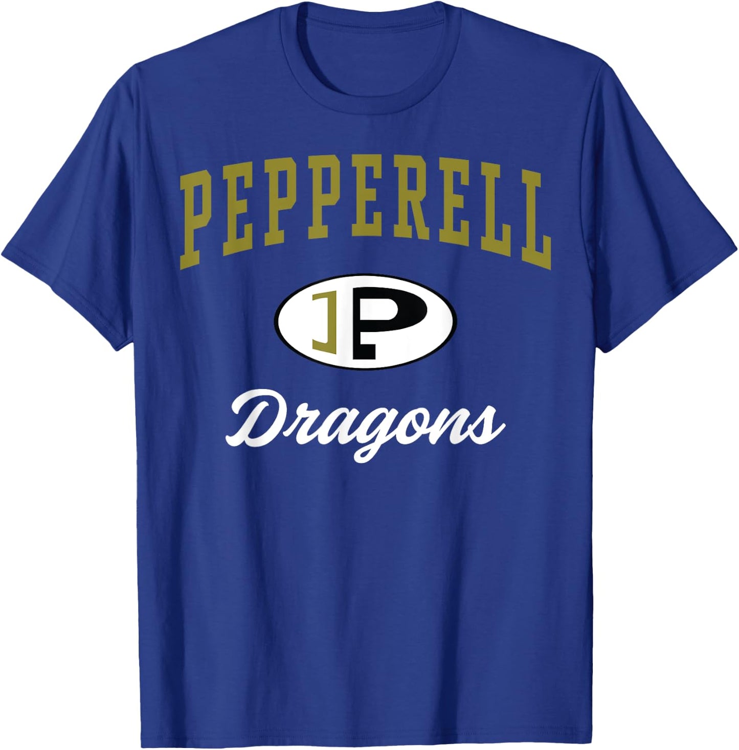 Pepperell High School Dragons C3 T-Shirt - T-Shirt | Royal