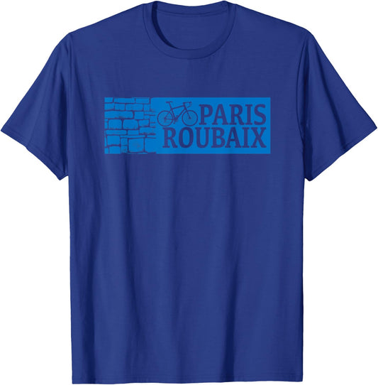 Classic Bike Ride Roubaix Cyclist Gift T Shirt T-Shirt - T-Shirt | Royal