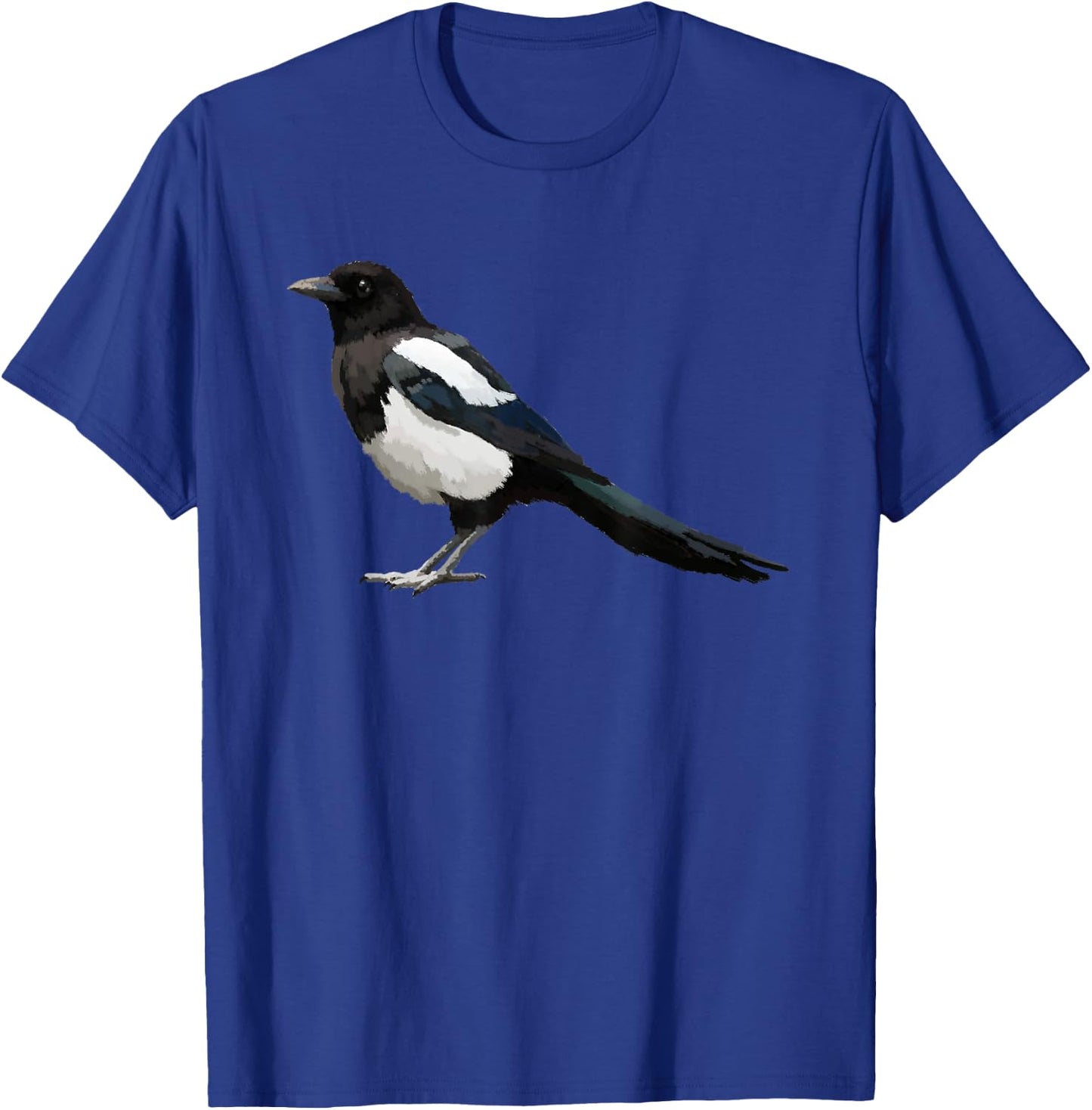 Eurasian Magpie Bird T Shirt T-Shirt - T-Shirt | Royal