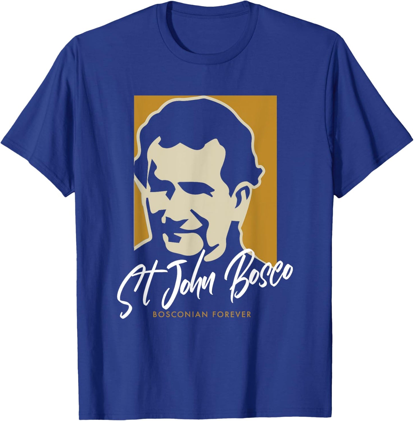 Bosconian. Students of St. John Bosco T-Shirt - T-Shirt | Royal