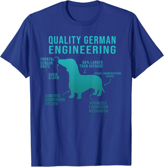 Funny Weiner Dog Joke - Sarcastic German Daschund T-Shirt - T-Shirt | Royal