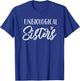 unbiological sisters best friend BFF women girls T-Shirt - T-Shirt | Royal