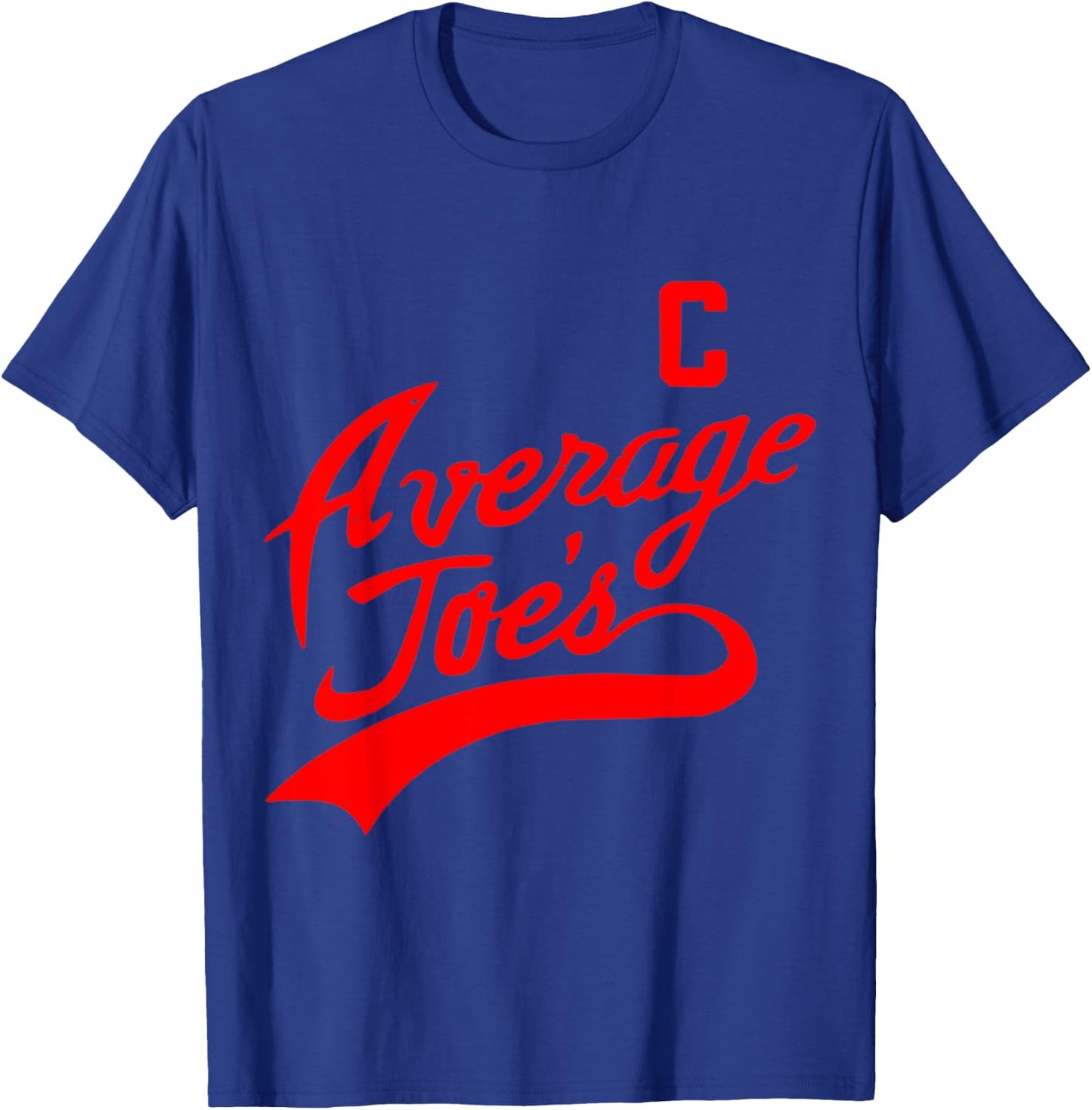 Average Joes Captain - Movie Globe Gym T-Shirt - T-Shirt | Royal