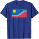 Sioux Falls Flag with "Sioux Falls, South Dakota" T-Shirt - T-Shirt | Royal