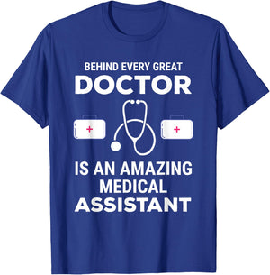 Funny Doctor Medical Assistant Joke Humor T-Shirt - T-Shirt | Royal