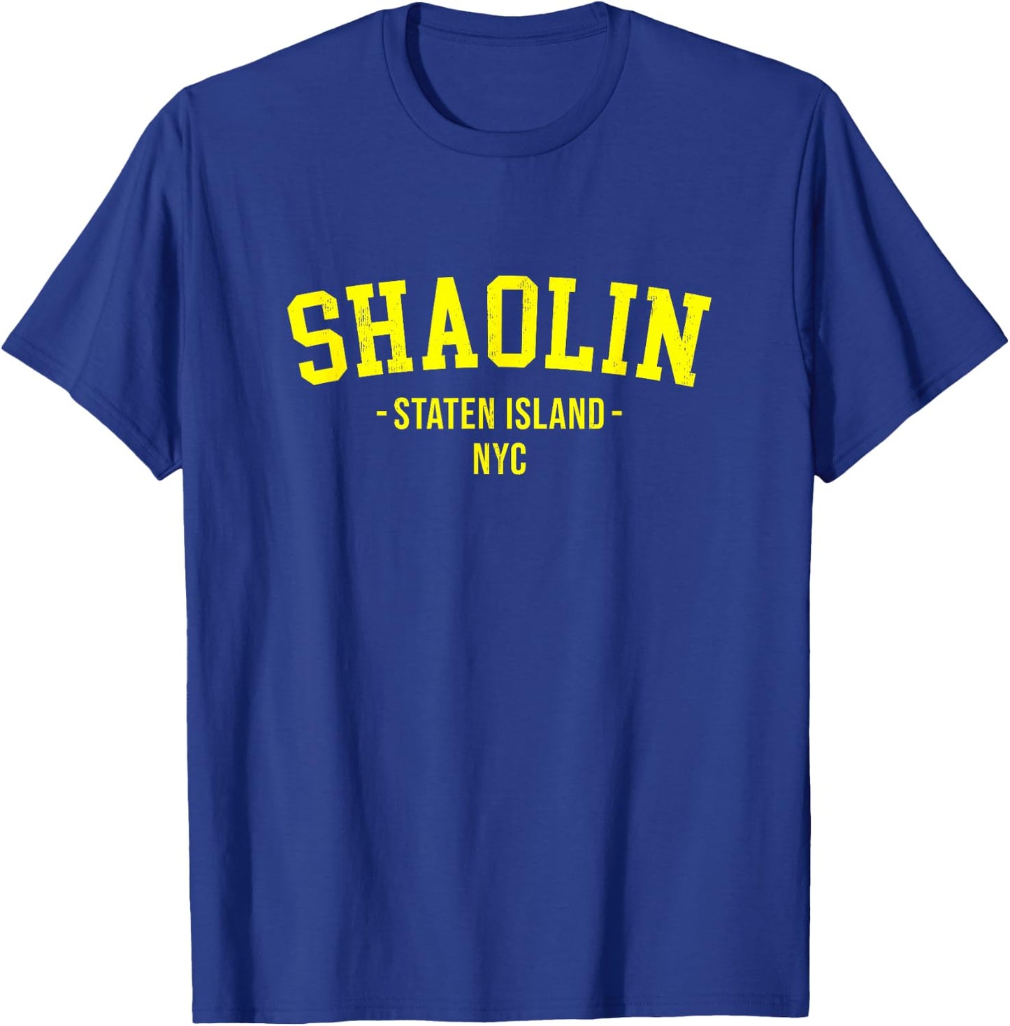 Retro 90's Hip Hop Shirt - Shaolin Staten Island NYC T-Shirt - T-Shirt | Royal