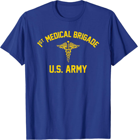 1st Medical Brigade T-Shirt - T-Shirt | Royal