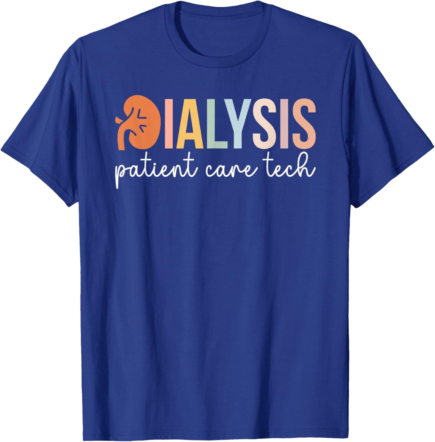 Dialysis Patient Care Tech Boho Dialysis PCT Appreciation T-Shirt - T-Shirt | Royal