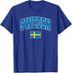 Sweden Flag Swedish National Pride Vacation T-Shirt - T-Shirt | Royal