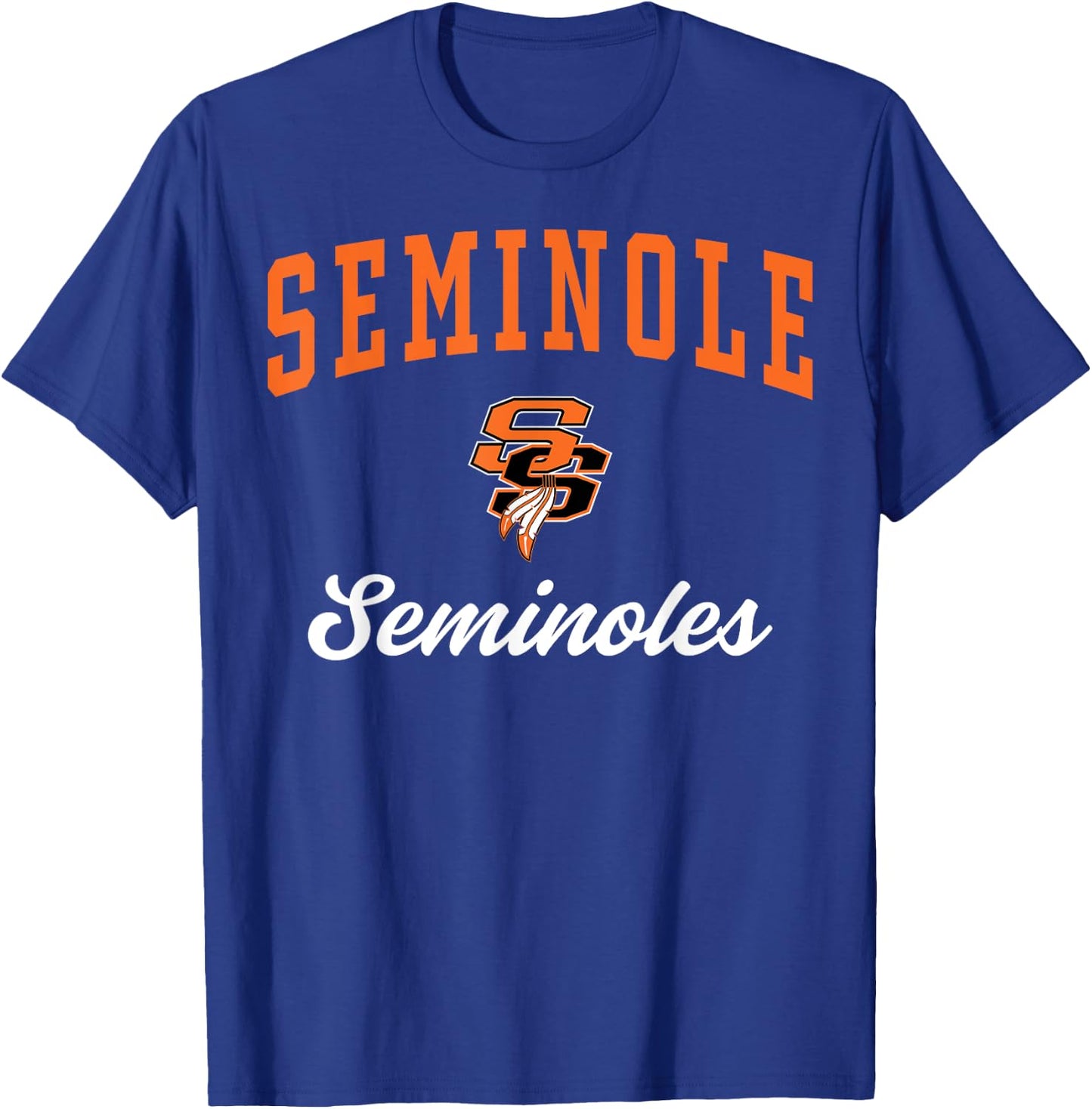 Seminole High School Seminoles C3 T-Shirt - T-Shirt | Royal