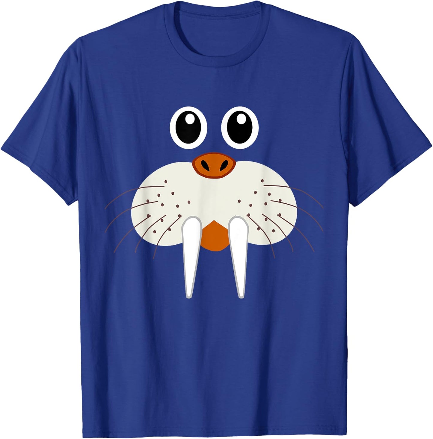 Cute Walrus Animal Costume - Funny Halloween T-Shirt - T-Shirt | Royal