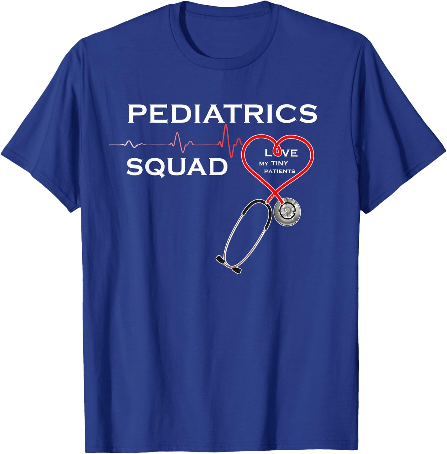 Pediatrics Squad for Pediatrician Doctor Nurse T-Shirt - T-Shirt | Royal