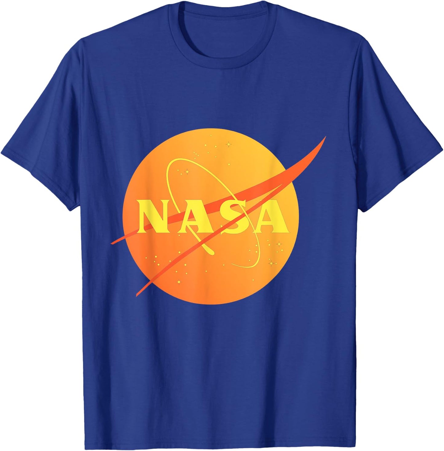 Official NASA Logo - Orange Mars T-Shirt - T-Shirt | Royal