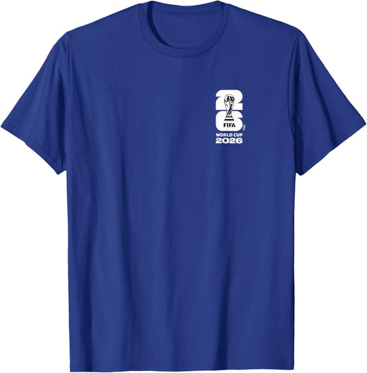 FIFA World CUP26 Belgium Country Ball T-Shirt - T-Shirt | Royal