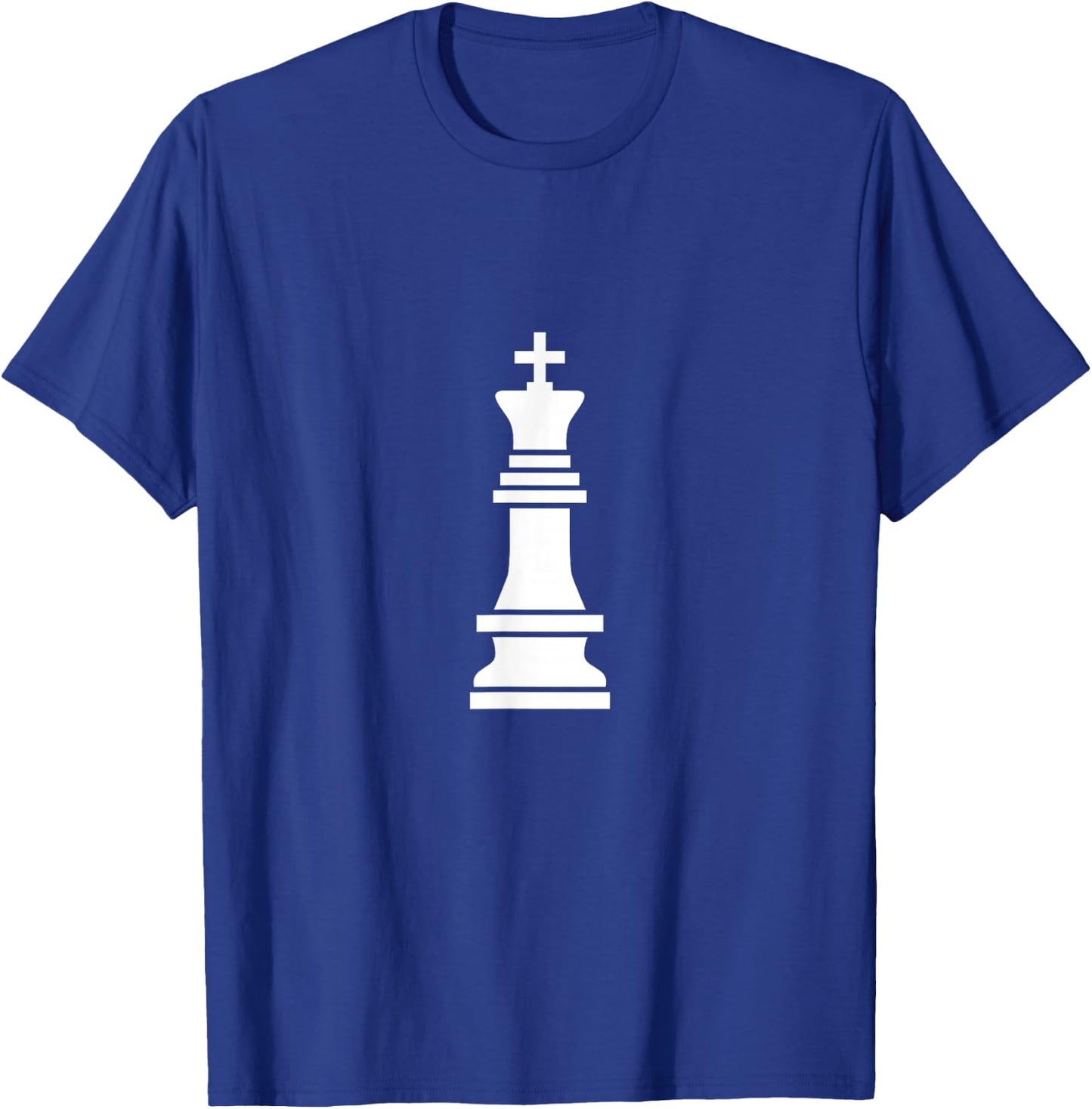 King Chess Piece T-Shirt - T-Shirt | Royal