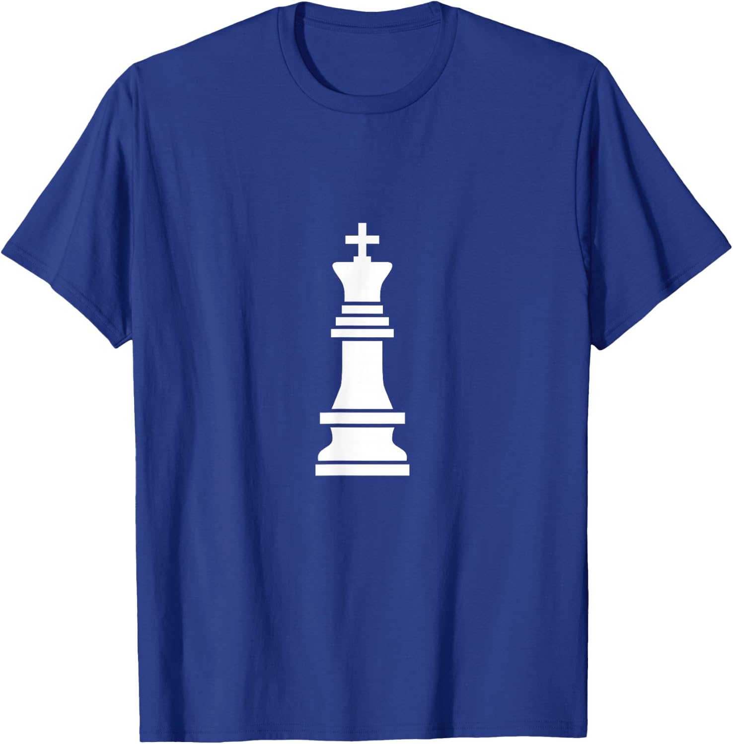 King Chess Piece T-Shirt - T-Shirt | Royal