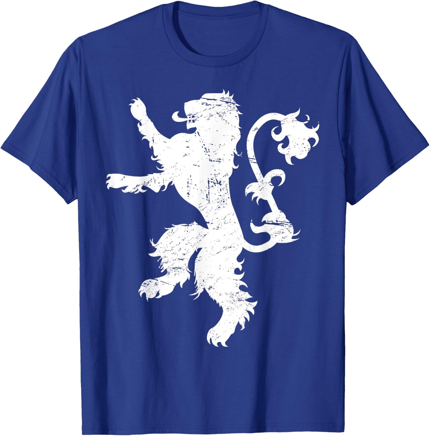 Distressed Lion Renaissance Festival T-Shirt - T-Shirt | Royal