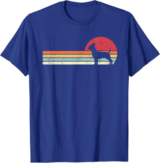 Chihuahua Shirt. Retro Style T-Shirt - T-Shirt | Royal