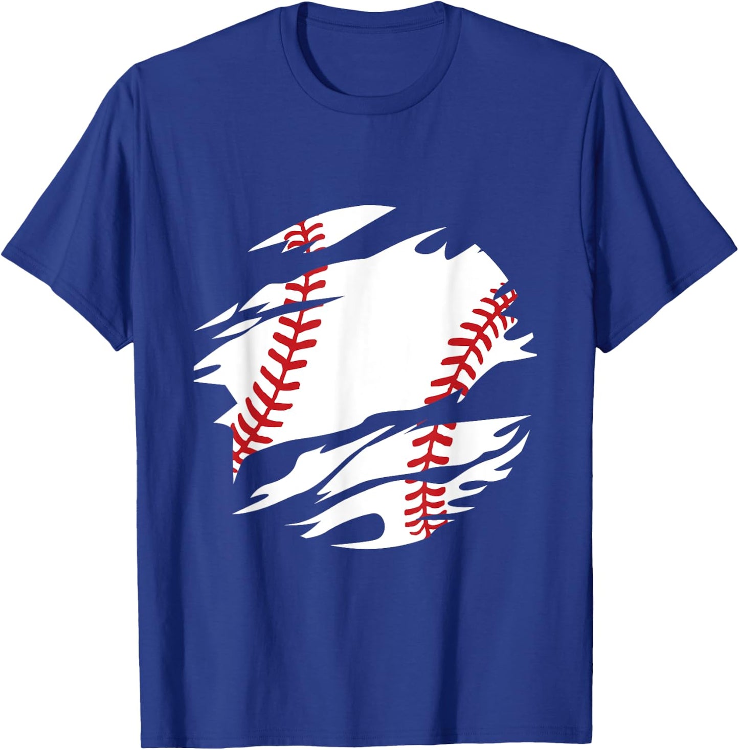 Baseball Life Baseball Player Fan T-Shirt - T-Shirt | Royal