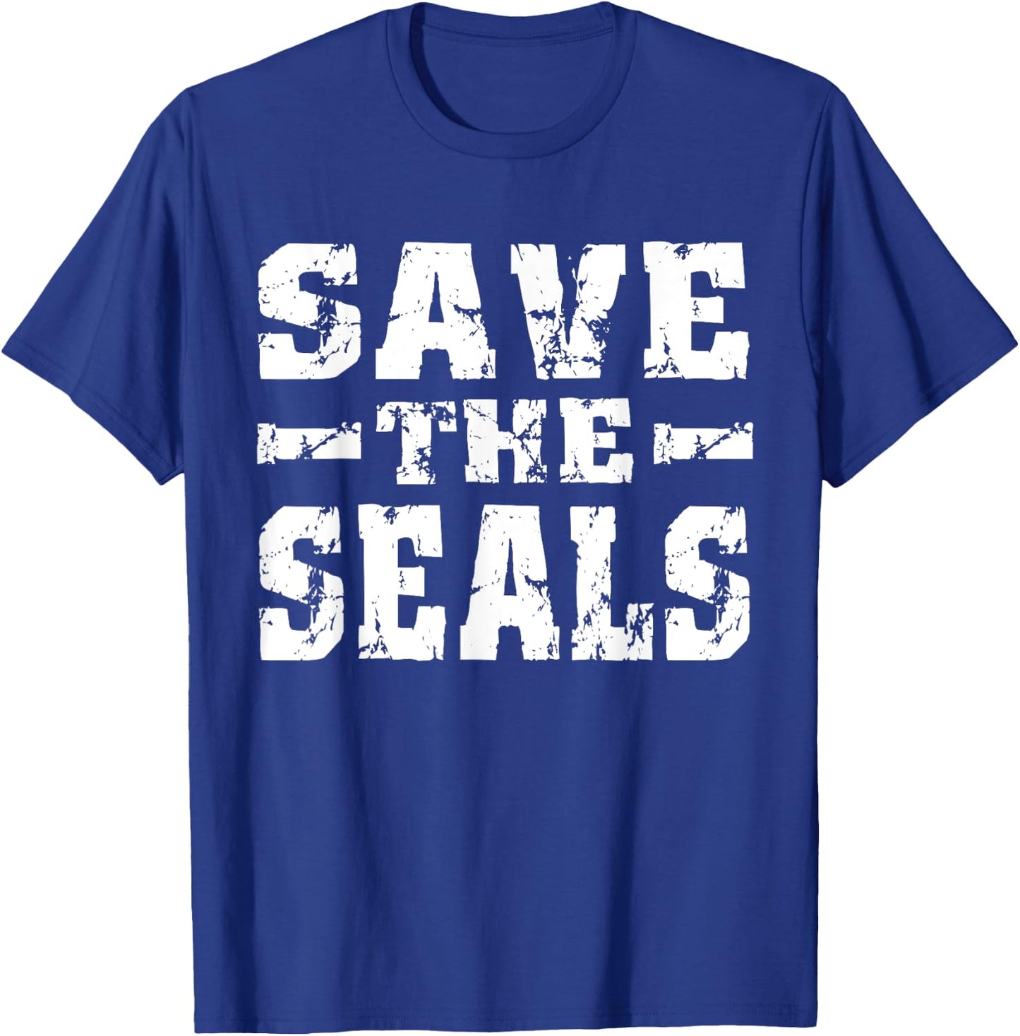 Save The Seals Shirt Awareness Safety for Seal T-Shirt - T-Shirt | Royal