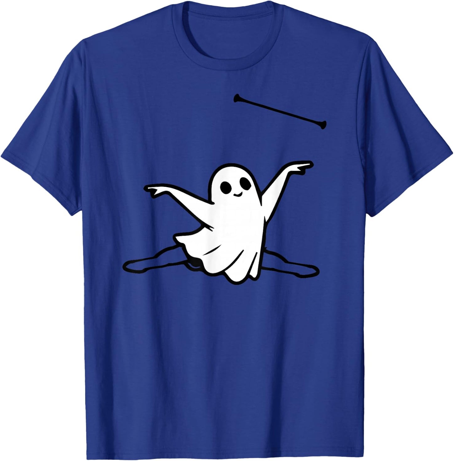 ghost Baton Twirler halloween T-Shirt - T-Shirt | Royal