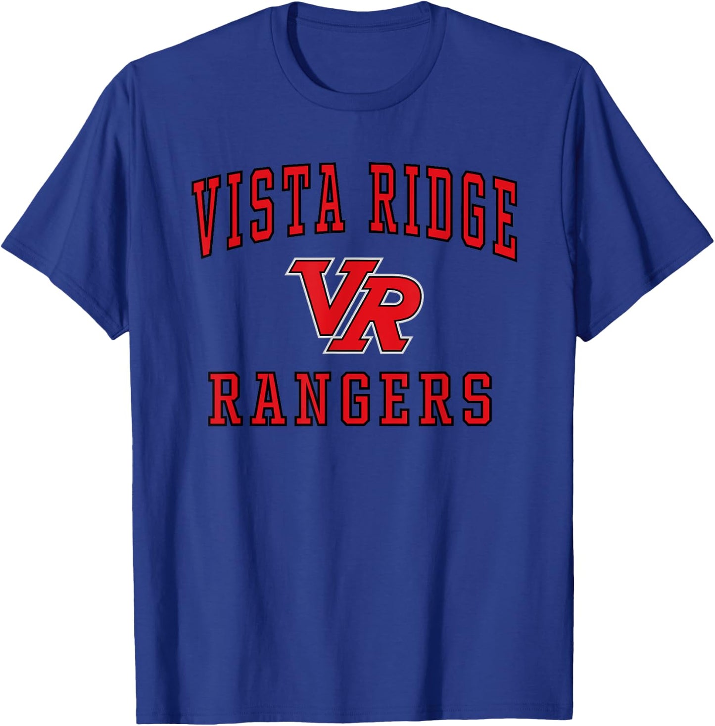 Vista Ridge High School Rangers C1 T-Shirt - T-Shirt | Royal