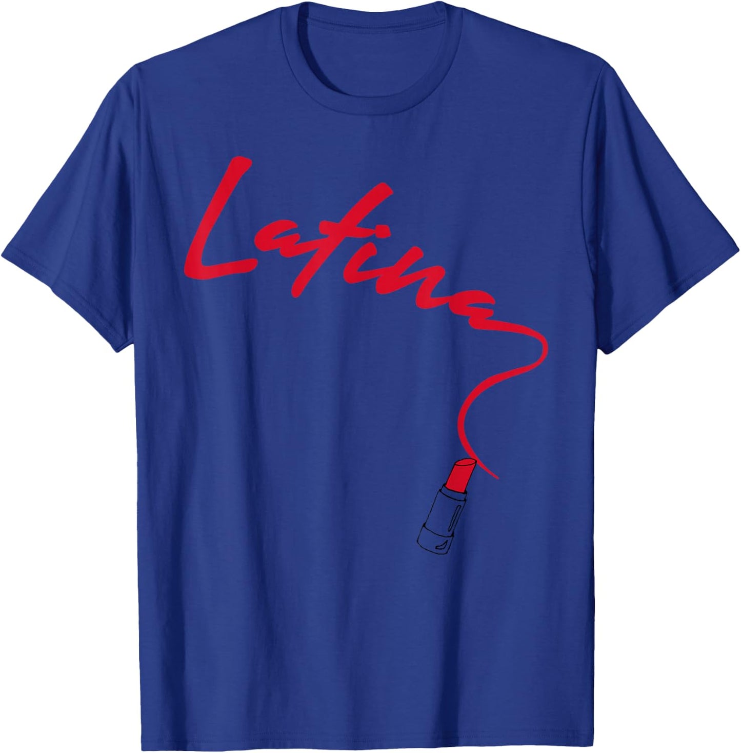 Latina Red Lips, Country, Nationality Graphic T-Shirt - T-Shirt | Royal